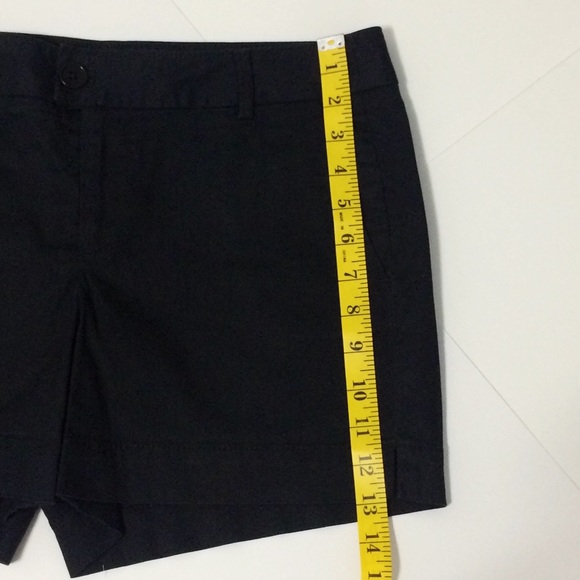 BANANA REPUBLIC Martin Fit Black Shorts | Size 6 - Picture 11 of 11